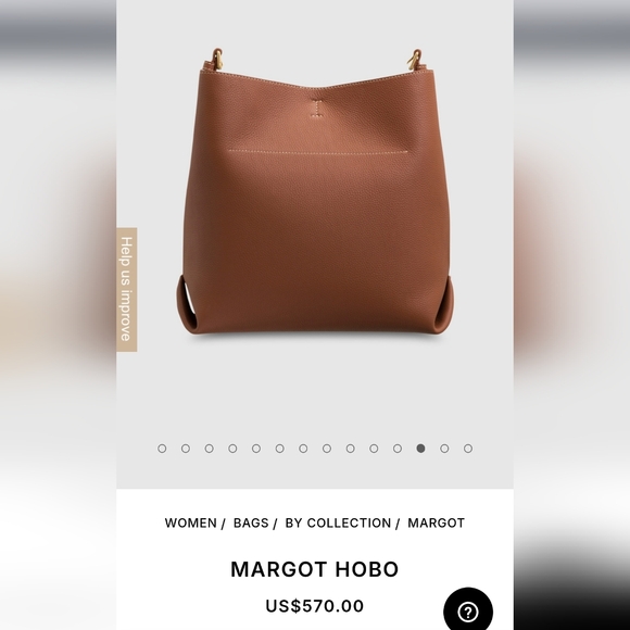 Oroton Margot  ivory hobo bag - Picture 11 of 16